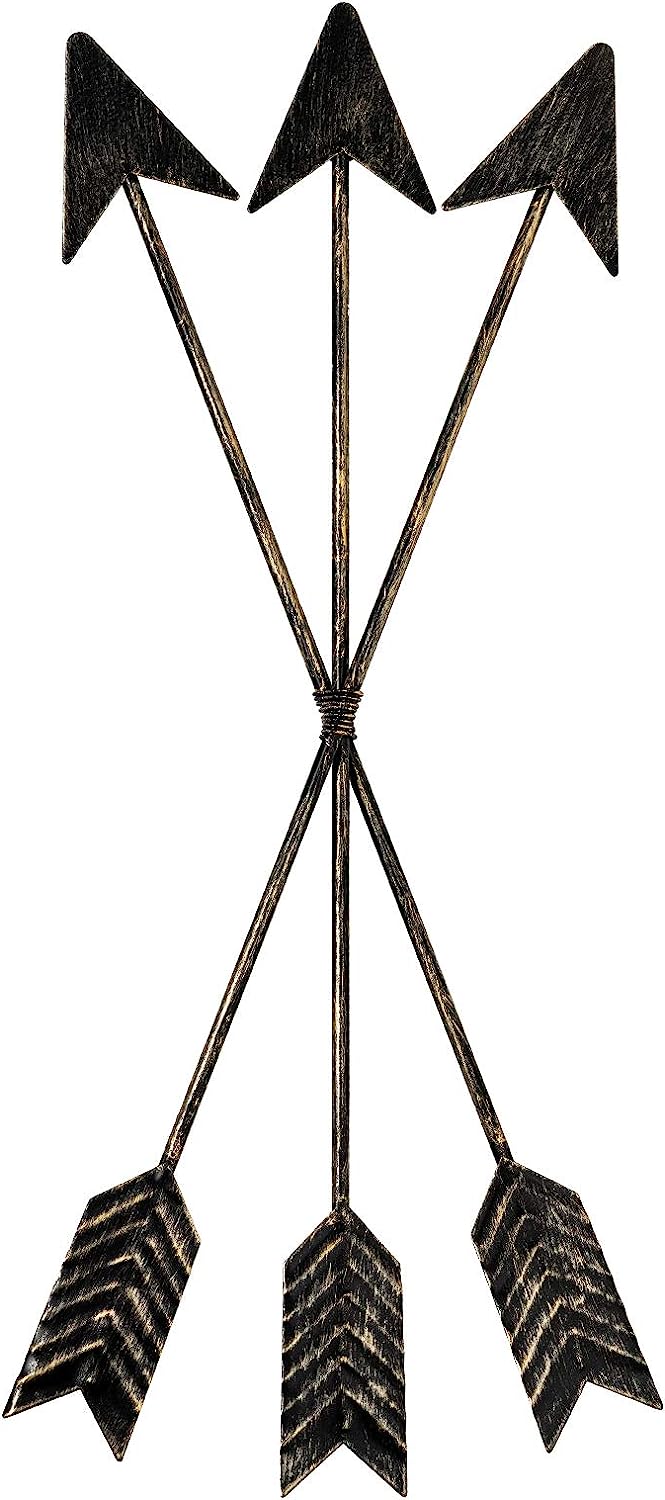 Wall Hanging  Metal Arrows Wall Art for Nursery Gallery Wall