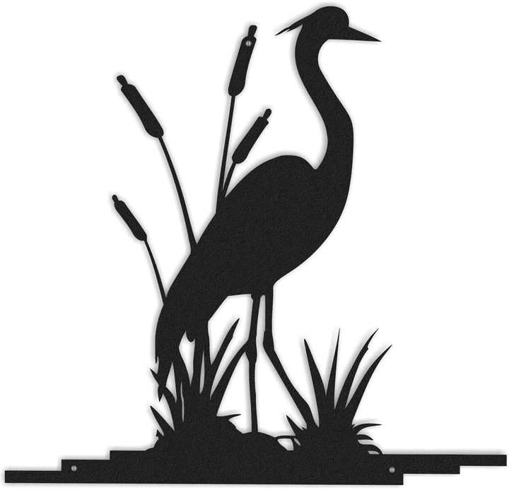 Flamingo Metal Wall Art | Flamingo Wall black